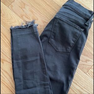 J Brand Cropped Distressed Skinny